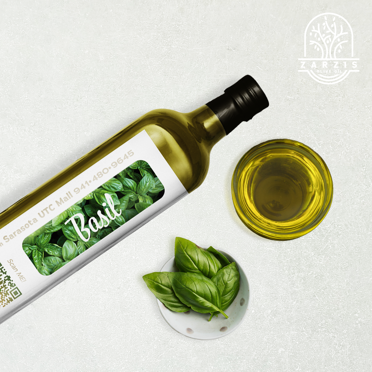 Basil Extra Virgin Olive Oil