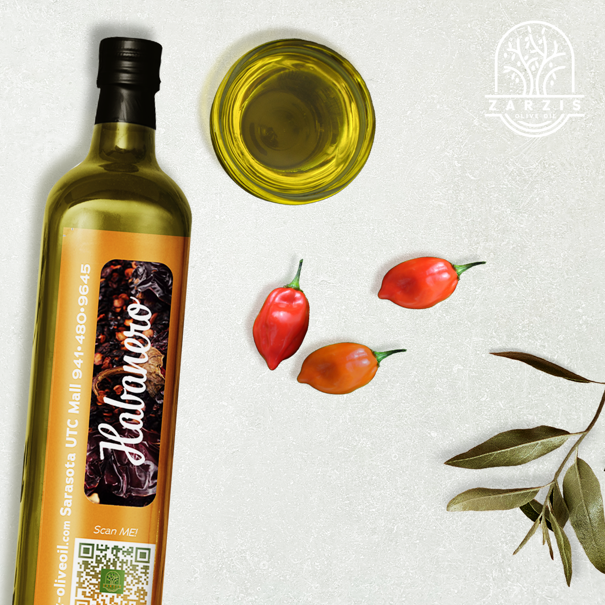 Habanero Extra Virgin Olive Oil