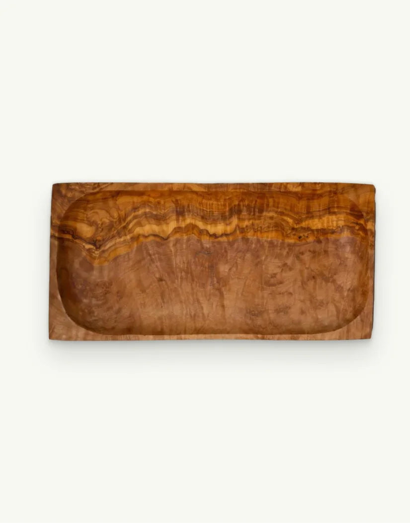 Olive Wood Big Rectangular Plate 30cm/15cm
