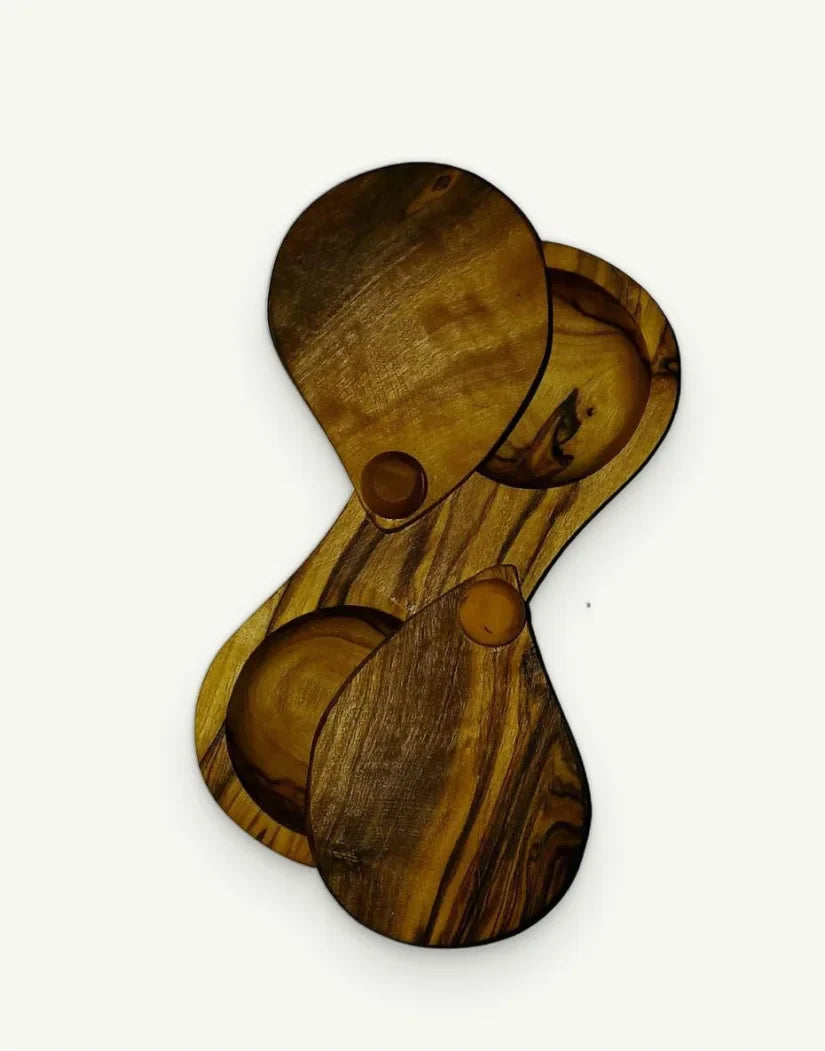 Olive Wood Salt an Pepper Box