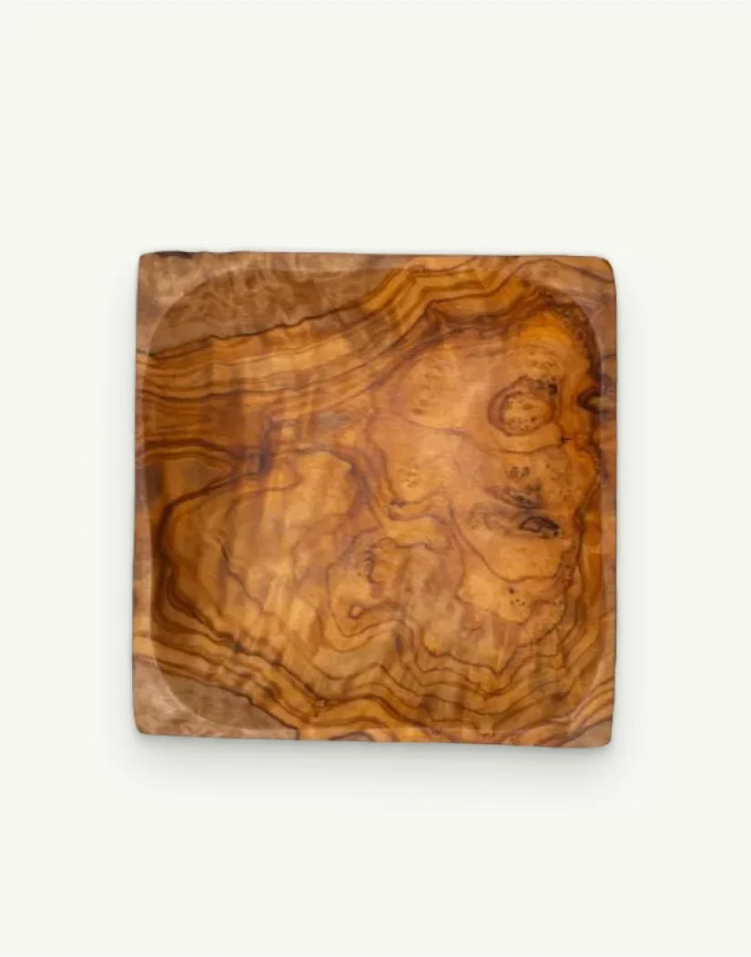 Olive Wood Soap Dish 13cm