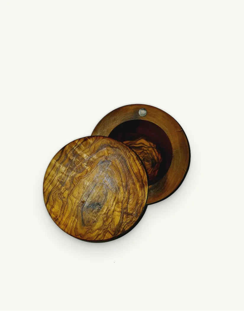 Olive Wood Spice Bowl
